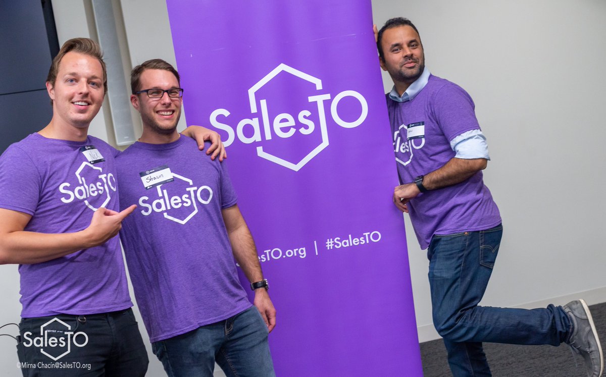 TechTO's tweet photo. Another amazing night at the September edition of #SalesTO! Thanks to everyone who made it out, and to our panelists: @Chris_Orlob @ryanbarretto and @erin4k Tickets are on sale for our next #SalesTO at https://t.co/P0xol8AQic 
📸@mirloy https://t.co/SmPBGnRnIy
