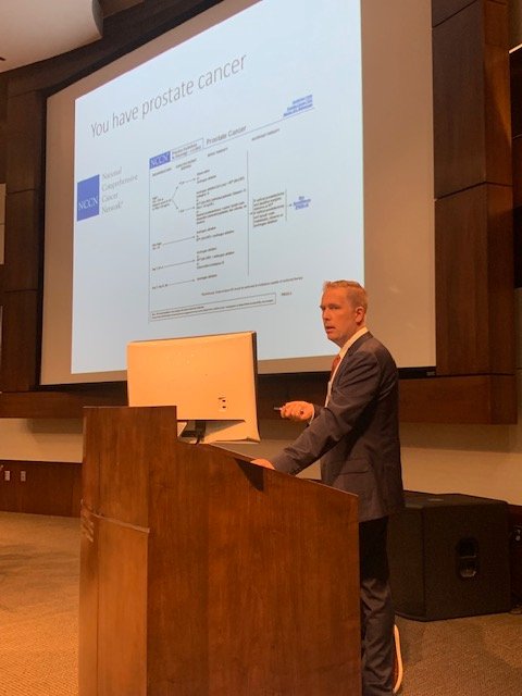 OUMedEd's tweet photo. Jonathan Heinlen, MD @JHeinlenMD #OUProstateSymp19 @OUUrology @OUMedicine @OUMCEdmond @StephensonCC https://t.co/ydX9Xg7mNB