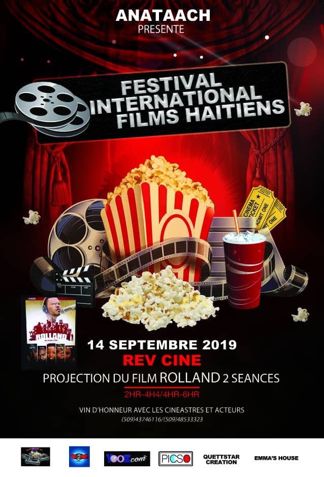 revcine's tweet image. FESTIVAL INTERNATIONAL 
DE FILMS HAITIENS
#ROLLAND
du réalisateur haïtien KHARMELIAUD MOISE.

Nous vous invitons à découvrir cette mise en scène de l'aventure passionnante d'un journaliste qui enquête sur un cas de disparition.

14 sept. 2019 @ 2h et 4h pm