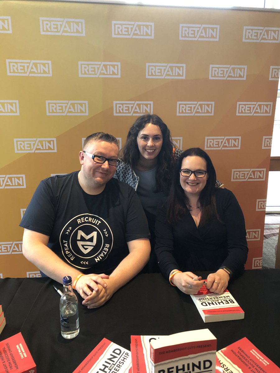 SophieDiMauro's tweet photo. And thanks for the new book @membershipguys 👌 #retainlive https://t.co/MPa4z3WkxQ