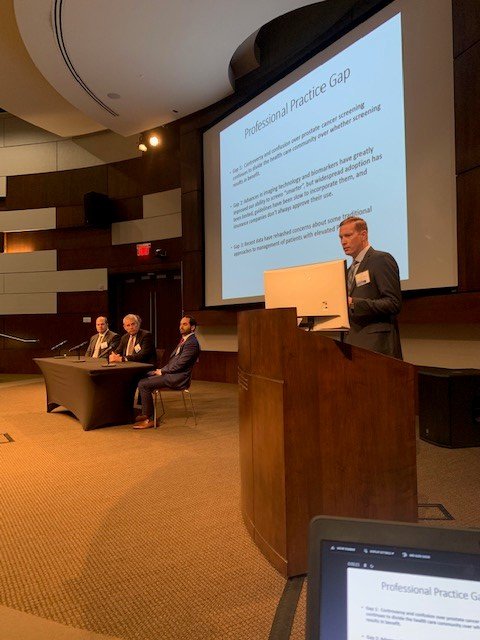 OUMedEd's tweet photo. Panel Discussion: Early Detection and Prostate Cancer Screening: Guidelines and Beyond #OUProstateSymp19 @OUUrology @OUMCEdmond @OUMedicine @StephensonCC @SamisEdCenter https://t.co/iUfMMRFl4S