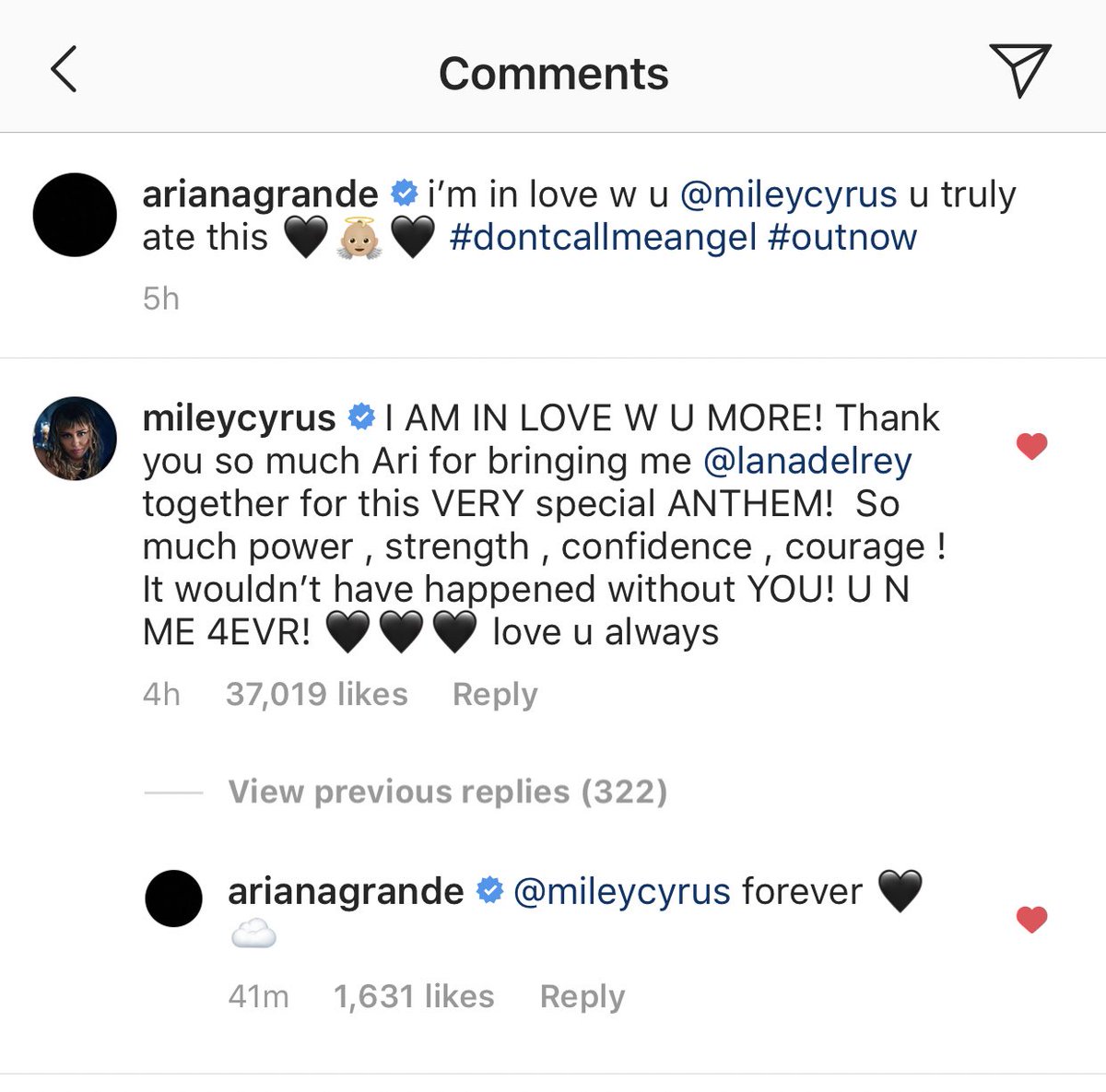 Jileys_Bangerz's tweet photo. Forever #ariley #DontCallMeAngel https://t.co/EAAhACzrBB