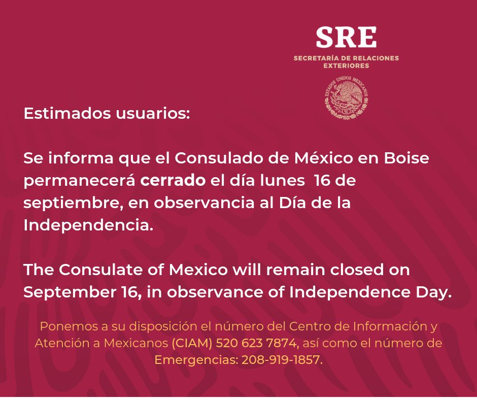¡Aviso importante!