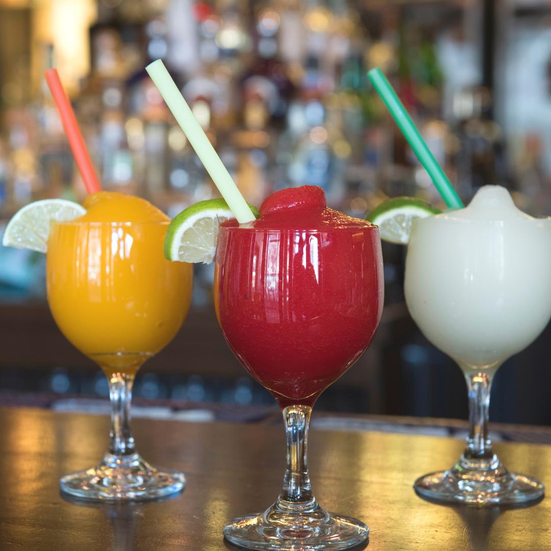 The cocktails are ready at Gabriela's! 🍹🎉 Join us for Happy Hour from 3pm-8pm tonight. 😉