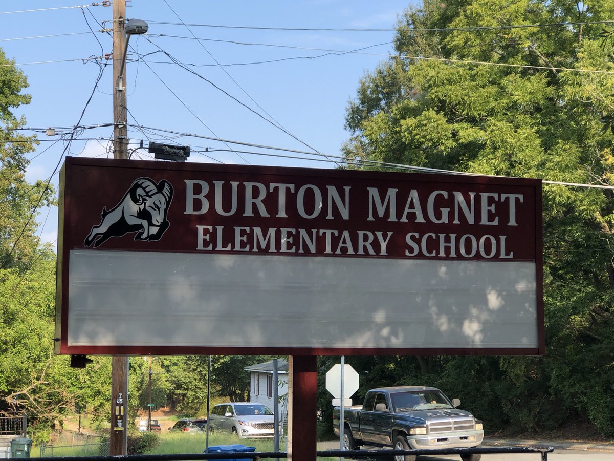 BurtonIBPYP's tweet photo. Thank you @HillsideHS for our new announcement board...sharing is what #BeingIB is all about!  | #BurtonRamPride #WeAreDPS #BullCity | @pmubenga @drstacydstewart @drdcryan @iborganization @ibpyp https://t.co/vmrMuvs9Vl