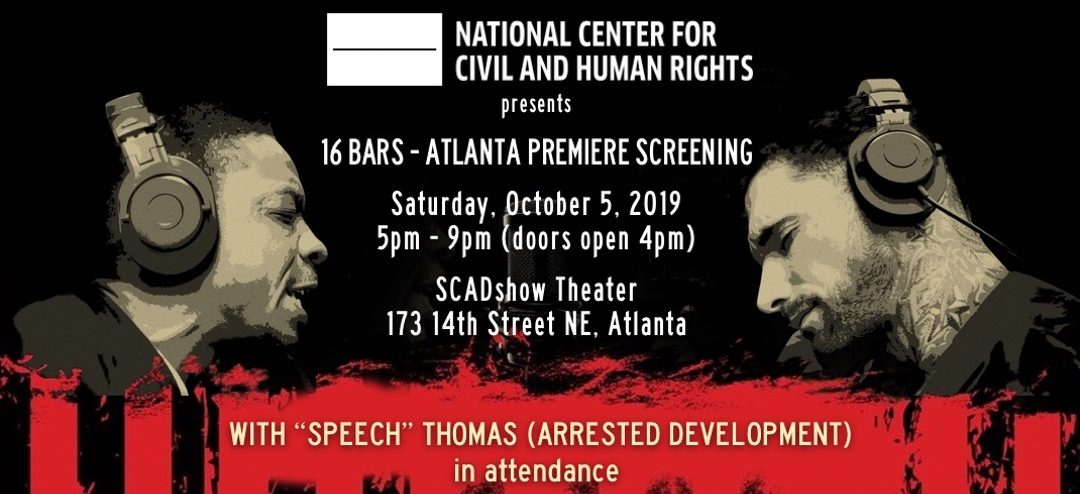 Ctr4CHR's tweet photo. The Center is partnering with #LightyearEntertainment to premiere #16BarsTheFilm in @CityofAtlanta at #SCADshow. View the story of incarceration in America and the role of artistic expression as a cathartic rehabilitation tool
Register today: https://t.co/PMEeOb0O8F
#Redemption https://t.co/RsS3jC0OMc