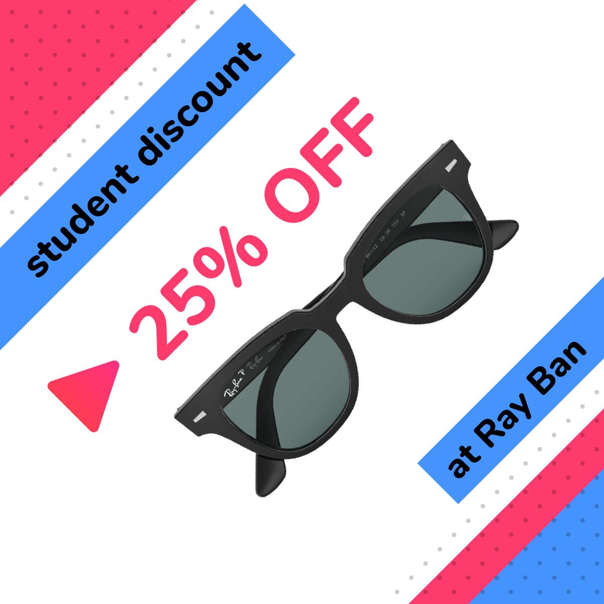 ray ban student discount