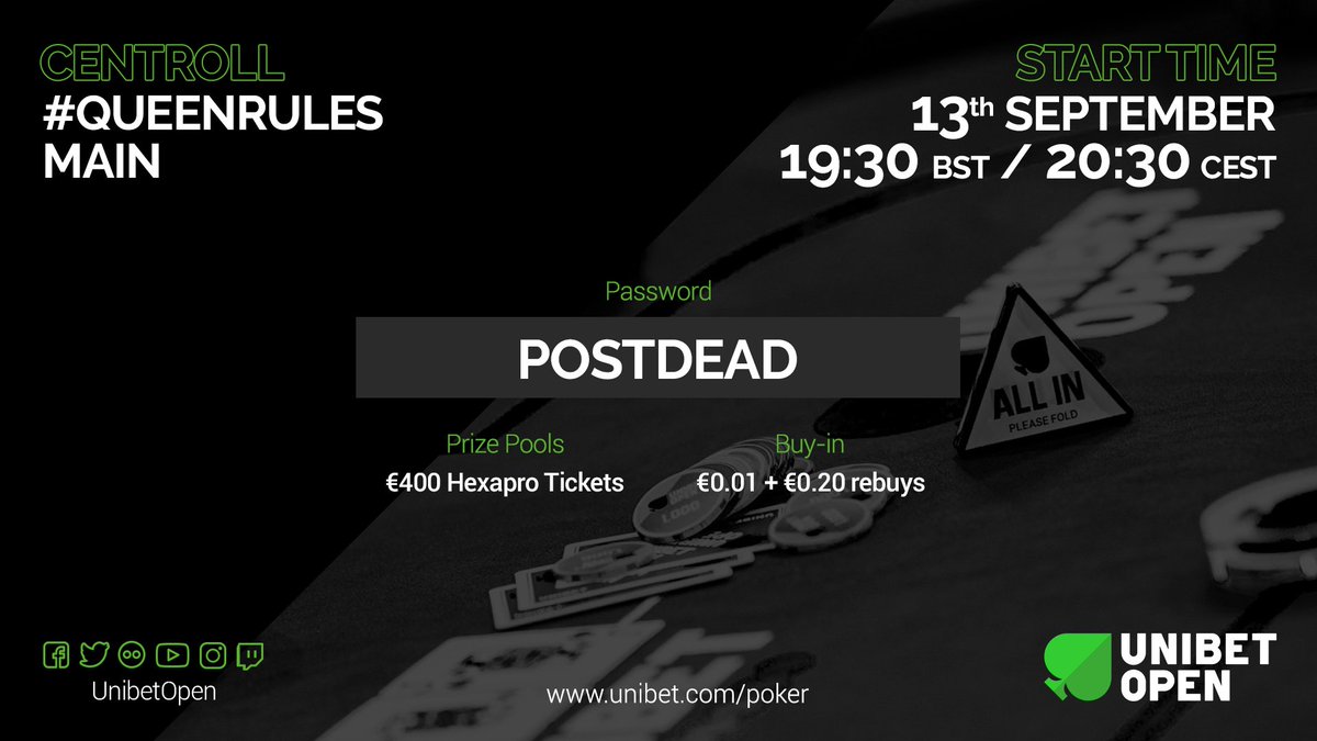 unibetopen's tweet photo. Queen Rules Centroll - you CAN sit with us!
#Centroll #ShuffleUpAndSea #UnibetOpen #UOMalta https://t.co/vcdtdSBV3L