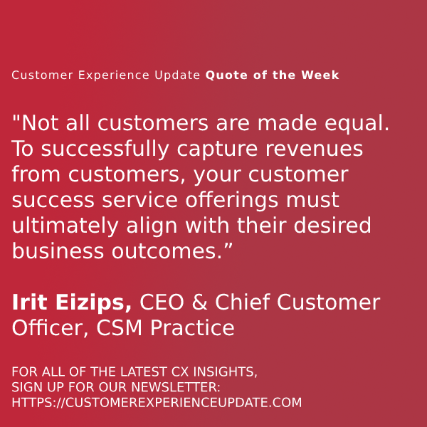 CXupdate's tweet photo. An article from @iriteizips of @CsmPractice has just been nominated for our #CustomerExperienceUpdate 2019 MVP awards! Submit an article here and have it featured in our next #QuoteoftheWeek: https://t.co/RdUD0dLNfu https://t.co/EbpL7FNid4
