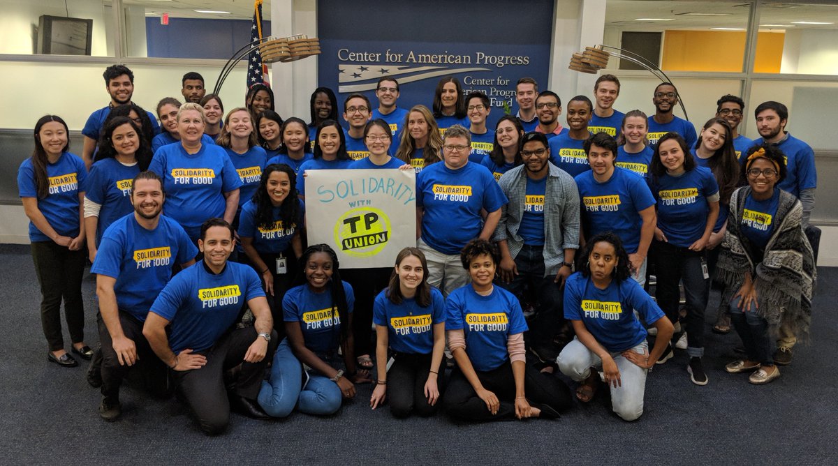 UnionAtCAP's tweet photo. Solidarity with the @TP_Union and welcome to the new members of our @UnionAtCAP! https://t.co/qvOpOnWJja