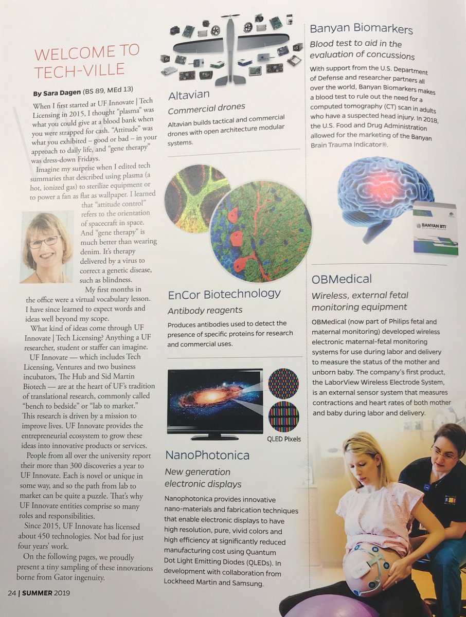 UFOTL's tweet photo. @UF @MilkenInstitute @UFTheHub 7. #OrigiGator companies. @UFOTL has helped start more than 200 biomedical and technology companies based on university research. #FunFactFriday https://t.co/ibikIpkwv4