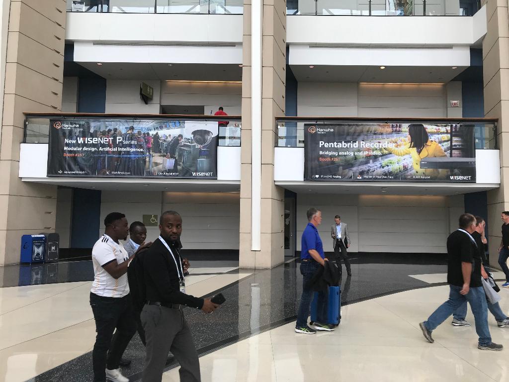 HanwhaVision's tweet photo. We’re #builtontrust. We hope you visited #GSX2019 and saw our latest #8k cameras, #multisensors and #AI products! #Hanwha #videosurveillance #security #ipvideo https://t.co/sutT0WSe4R