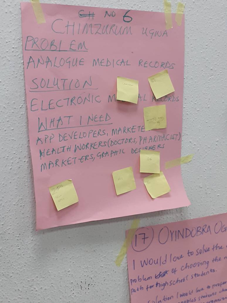 SWPortHarcourt's tweet photo. It's not enough to have an idea written in your mind...
You need to write it on paper...for the world to see before implementation.
#gswwomen2019 #gswwomen2019 #olotusquare #startupweekendph https://t.co/uGmCbcp1XQ