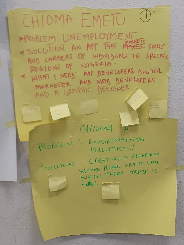 SWPortHarcourt's tweet photo. It's not enough to have an idea written in your mind...
You need to write it on paper...for the world to see before implementation.
#gswwomen2019 #gswwomen2019 #olotusquare #startupweekendph https://t.co/uGmCbcp1XQ