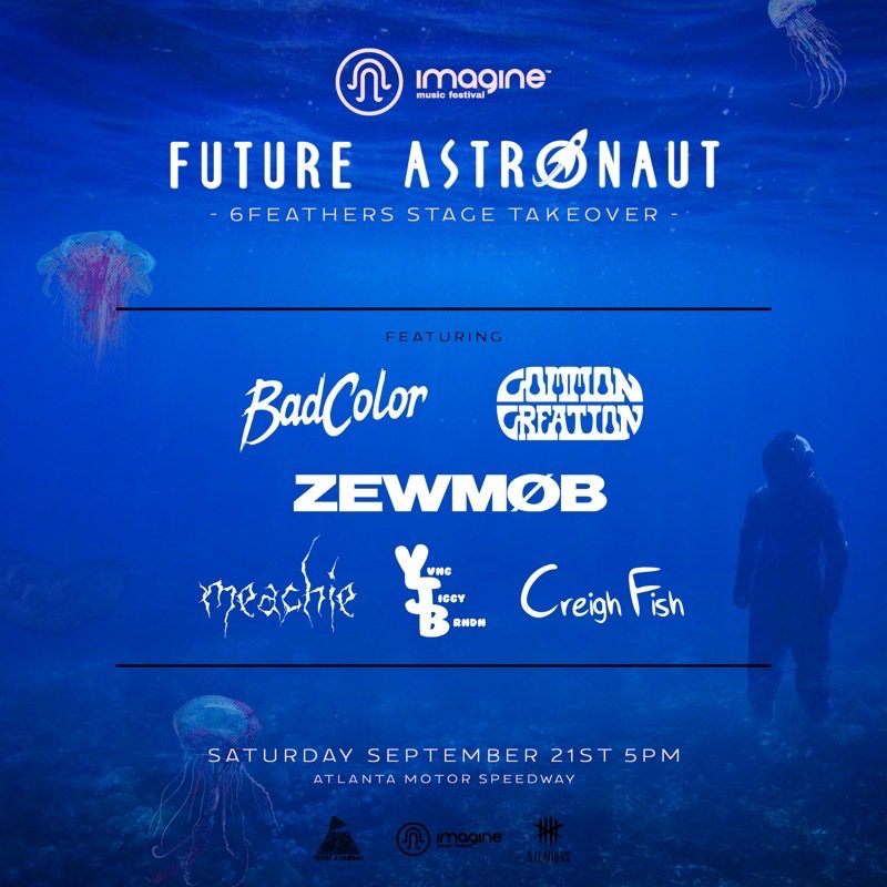 FACdreams's tweet photo. ATL bound in exactly a week for @imaginemusicfes. Catch us taking over the @6FeathersCo stage on Saturday at 5 pm. 👨🏻‍🚀 https://t.co/PJpjGZoG6P