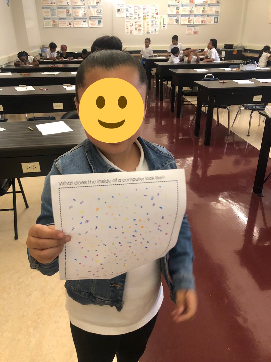 ekalligeros's tweet photo. Using our imaginations today thanks to ruby! @hellorubyworld @SFUSDdot #CSinSF @billmarsland @michellegleeCS @nolani_ir https://t.co/pwUxfA3hK9