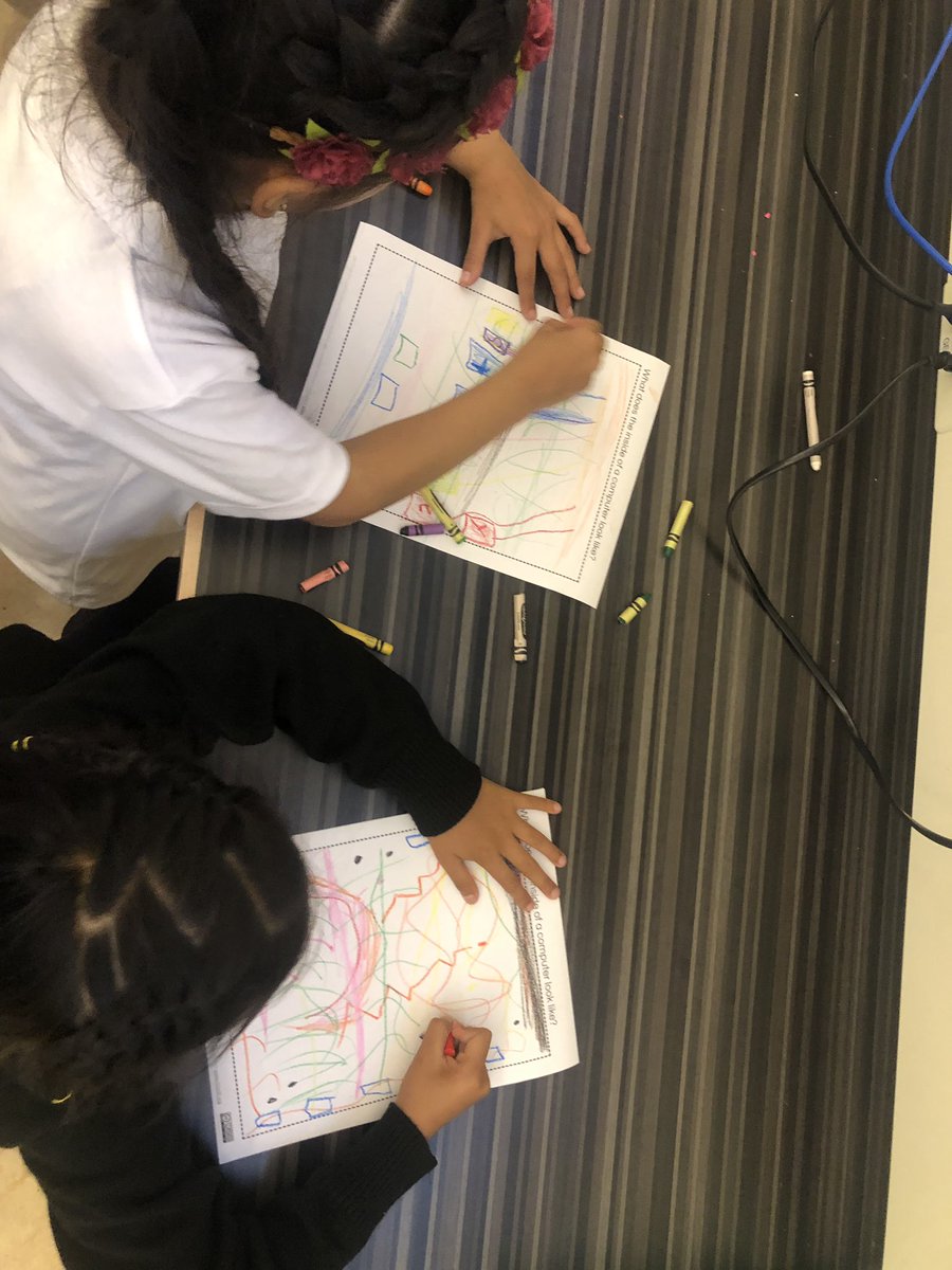ekalligeros's tweet photo. Using our imaginations today thanks to ruby! @hellorubyworld @SFUSDdot #CSinSF @billmarsland @michellegleeCS @nolani_ir https://t.co/pwUxfA3hK9