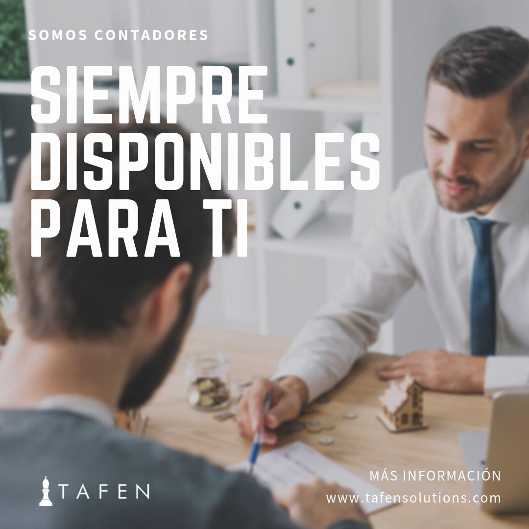 TafenSolutions's tweet photo. Olvídate de esta localizando a tu contador. En TAFEN estamos siempre a tu disposición en oficina, teléfono o correo electrónico. Con nuestros servicios profesionales de #contabilidad, obtienes el servicio y la atención que mereces.
#TAFENExpertos #SomosContadores #AsesoríaFiscal https://t.co/EZaRqJrt5c