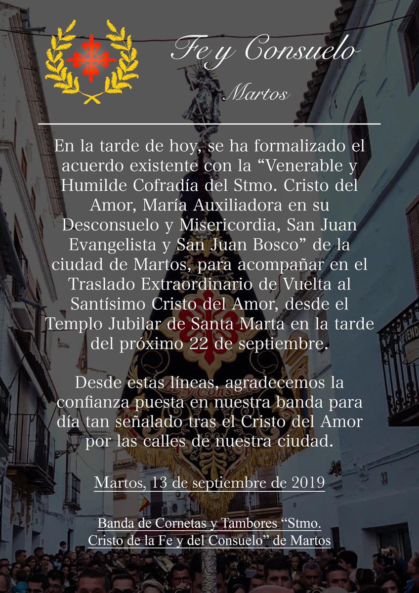 Fe y Consuelo Martos tweet media
