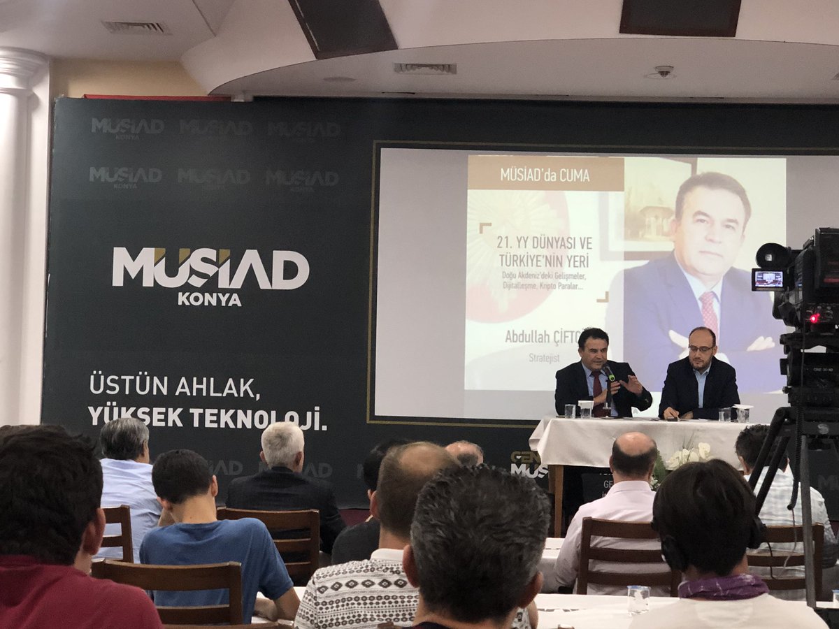 ABDULLAH ÇİFTÇİ  21.YY.DÜNYASI VE TÜRKİYE’NİN YERİ Doğu Akdeniz’deki Gelişmeler Dijitalleşme. Kripto. Paralar STRATEJİST