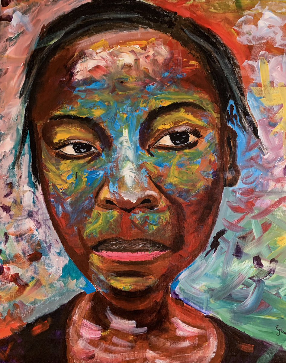 muetiyanosa's tweet image. It will only take 2 seconds to help me retweet my recent paintings so more people can see my works. Thank you and God bless you 🙏🏾