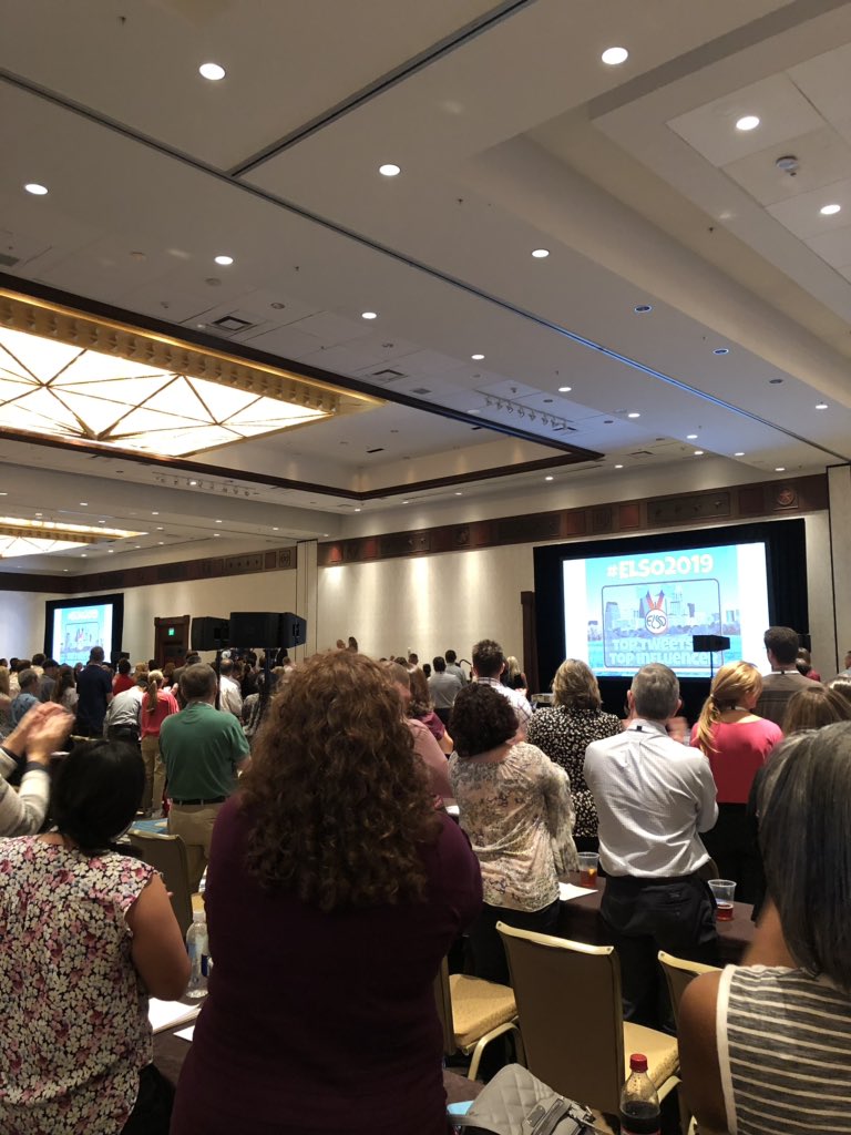 Conference attendees at ELSO singing happy birthday to the King of ECMO, Dr. Bob Bartlett, who turns 80 this year.  #ELSO2019 #dukepccm