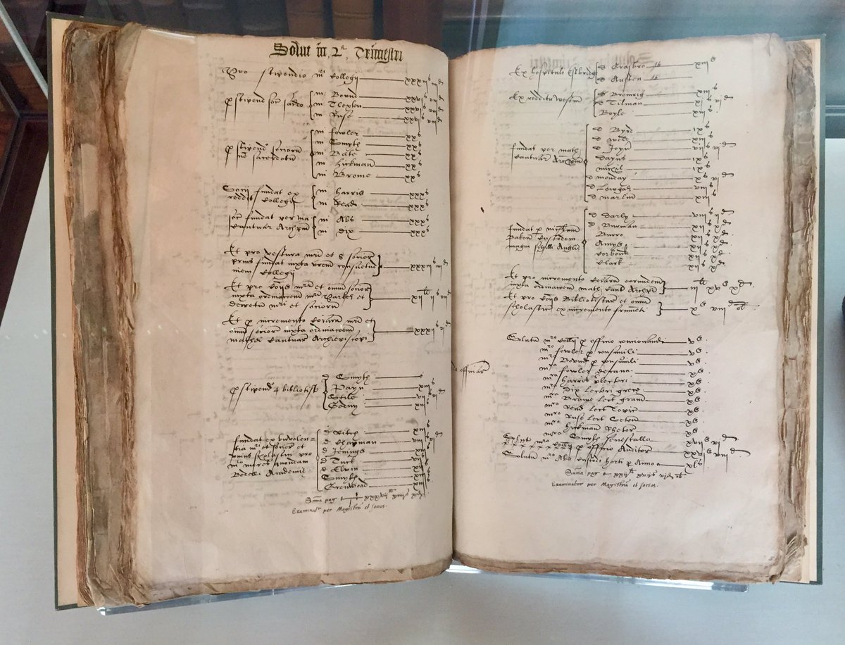 ParkerLibCCCC's tweet photo. And we’re off! Our ‘Marlowe &amp; Modern Poetry at Twilight’ event for #OpenCambridge is off to a rousing, lyrical start in the #ParkerLibrary under be watchful gaze of the notorious #poet’s purported portrait at to the sound of chiming chapel bells...
#Marlowe #poetry #Faustus https://t.co/znYO8BEA0y