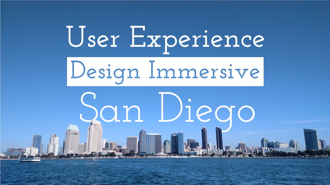 fgarofalo's tweet photo. Want to learn more about User Experience Design? If so, these bootcamps are designed with you in mind: https://t.co/kA85zcOFmY
Join me and General Assembly San Diego on Saturday, Nov. 2nd 2019 or Saturday, Jan. 11th 2020 to dive right in. https://t.co/cnaIETS3C6