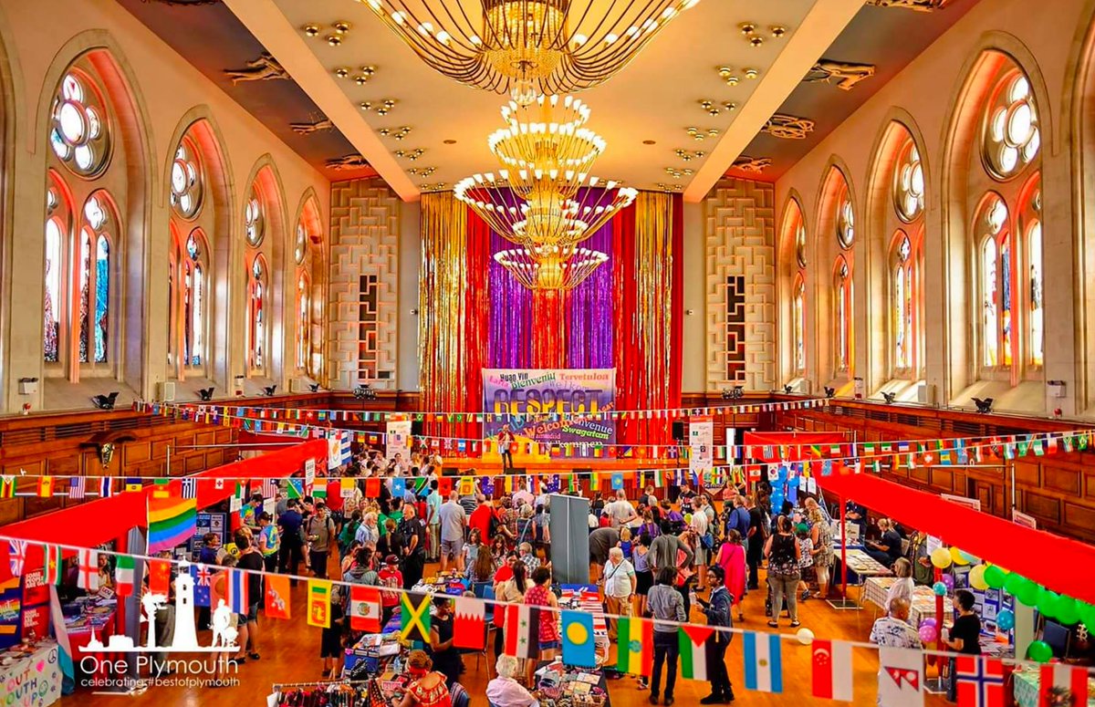 Tomorrow (14 Sep) the Guildhall will come alive from 11am-5pm for the 21st #Plymouth Respect Festival 😊 Wishing everyone a wonderful day that celebrates equality and diversity! Don’t miss the city centre parade from 10.15am-11.15 too 👍 plymouthrespectfestival.co.uk