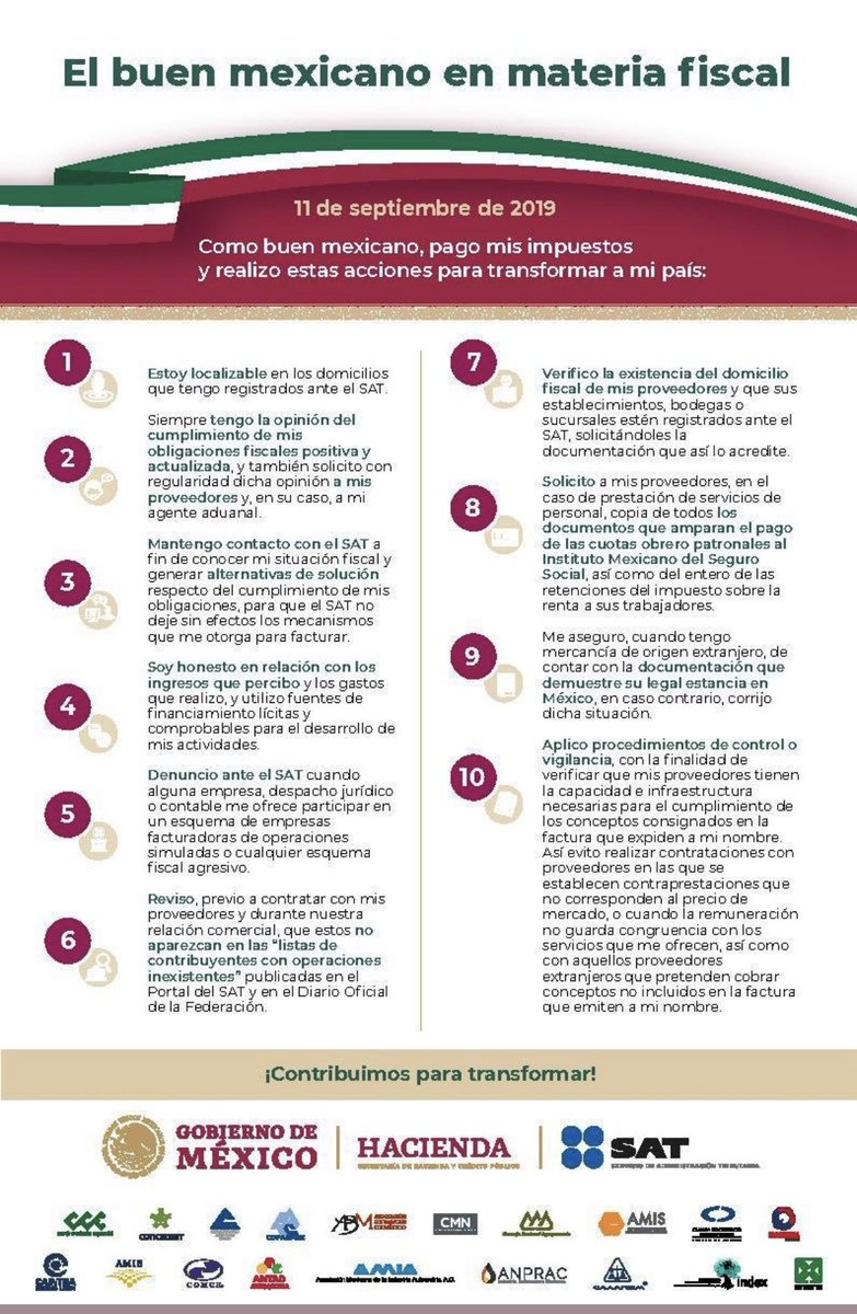RTC_Consulting's tweet photo. El Buen Mexicano en materia #fiscal #SAT https://t.co/YBdgjcPglZ