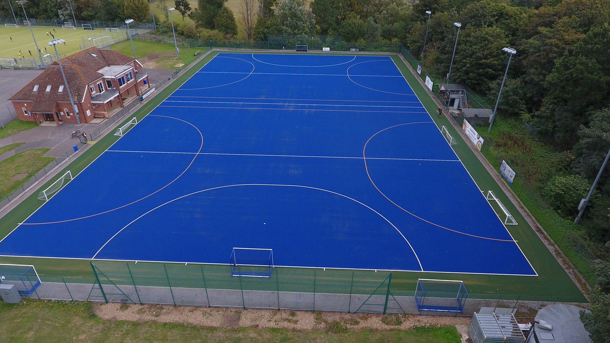 A fantastic shot of our new hockey pitch! Exciting times.
