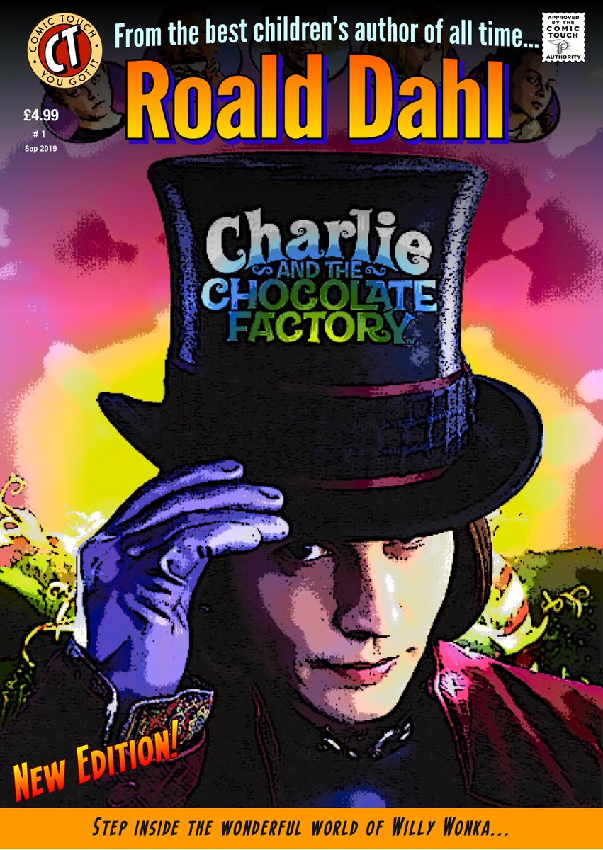 LanchesterEP's tweet photo. To celebrate #RoaldDahlDay2019 today, Year 6 used the ‘Comic Touch’ app by @plasq to design some new front covers for some of our favourite Roald Dahl books! 📚😊
Mr Mordue https://t.co/z44BXy3uXm