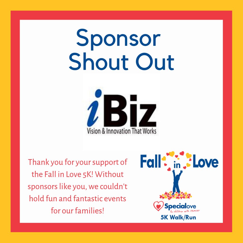 specialove_org's tweet image. Thank you to our #FallInLove5K Sponsor, Digital iBiz! Let's give them a big #HowHow for their support! Can't wait to see everyone tomorrow!! #specialove #fundraiser #5k #5krace #childhoodcancer #dcruns #mdruns #varuns