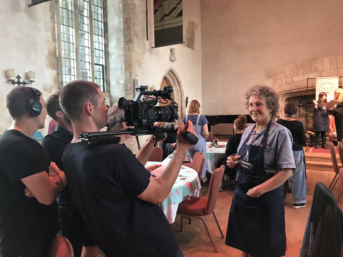 ThsMakes's tweet photo. Excited to be at @Dartington helping run the first @Craftivists #DareToDream event kicking off @heritageopenday - inspiring panel discussion to start with @robintransition @pospsych @dartingtoncraft https://t.co/rEbYaJxRMR