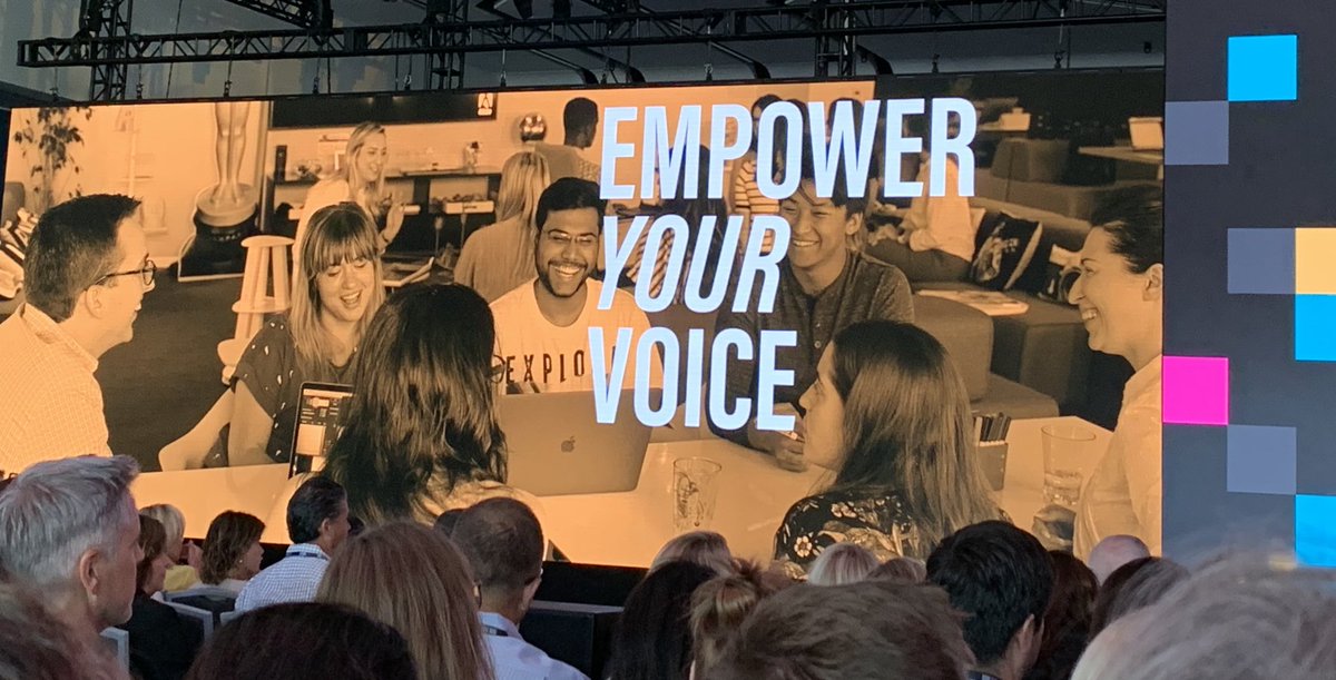 terrelln's tweet photo. Energized by the @adobe #AdobeforAll Summit yesterday.  Incredible stories + progress on employee programs
https://t.co/042qHMnYsV https://t.co/XciERP0yc8