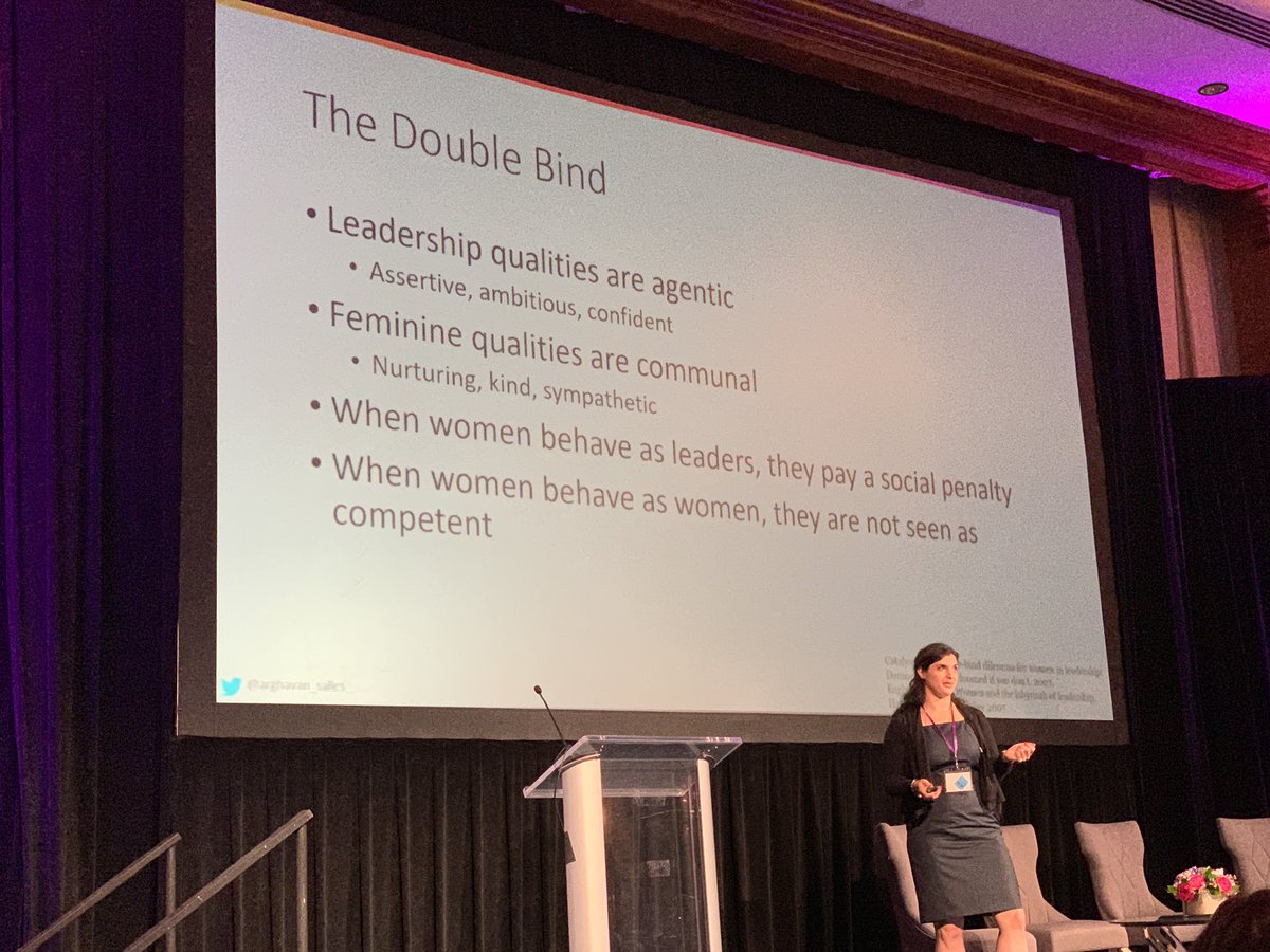 thestyleclique's tweet photo. Inspiring talk from @arghavan_salles on gender bias and breaking down the barriers #BE19 #MORETHANONE @RUBraveEnough @ARemakus @JulieSilverMD @AgnesSolberg @susieQP8 @somedocs https://t.co/PkYqhg8xDr