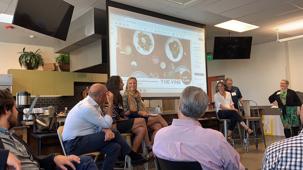 Econ Dev team learning more about ag tech incubators in Yolo County. #foodfront #italy2cali