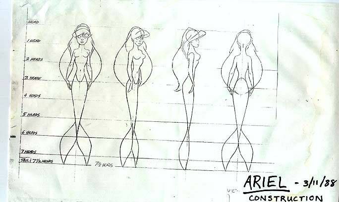 🧜‍♀️ And what aspiring artist in the early 90s didn't completely fall in love with #GlenKeane `s #Ariel in Disney's #TheLittleMermaid ! Another monumental moment in the evolution of elegant stylized female character design! 