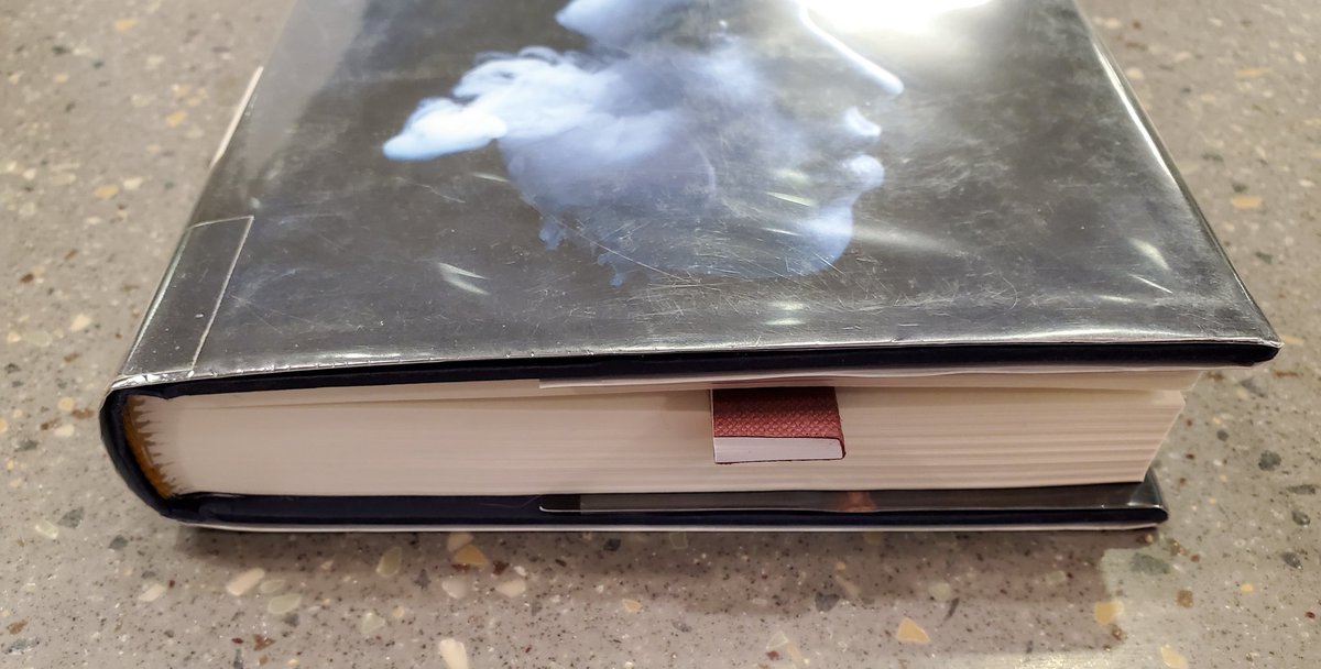 GeckyBoz's tweet photo. Don't have a bookmark? Try using an even tinier book instead... #Bookception 📚 https://t.co/LOxc3YcqPZ