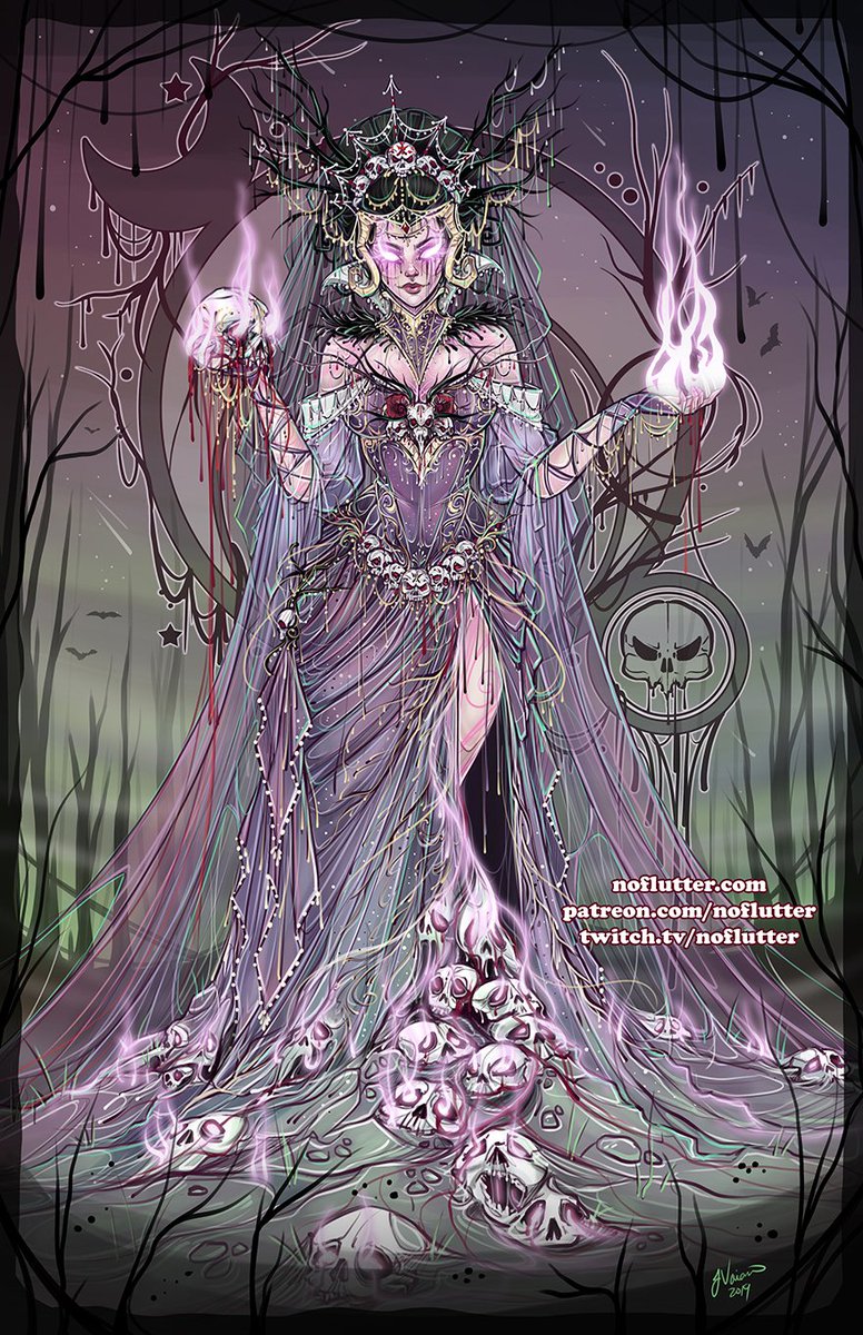 NoFlutter's tweet image. Our Lady Liliana of the Veil... LOL
I think she is done...I hope...she feels complete! *cries* I hope cause damn it this was work LOOL
#MagicTheGathering #MtG