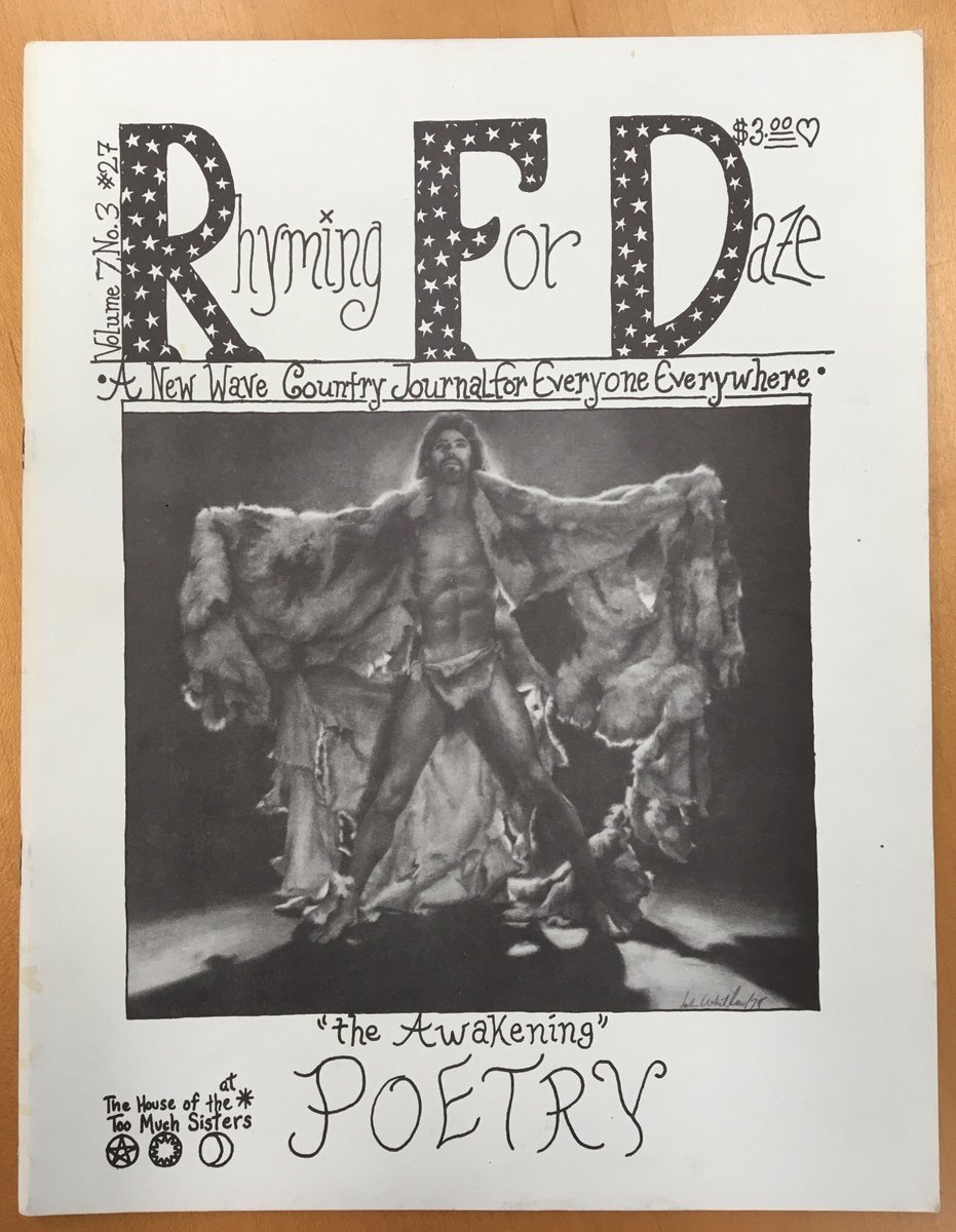 RareBooks37996's tweet photo. Just in! Dozens of issues of RFD, aka Radical Faerie Digest โfor gay people which focuses on country living and encourages alternative lifestyles.โ Printed for many years at the Short Mountain Sanctuary (Liberty, TN) #SpecColl #newacq #queerhistory #radfae @VoicesOutLoudTN https://t.co/iIoRLbuHgQ