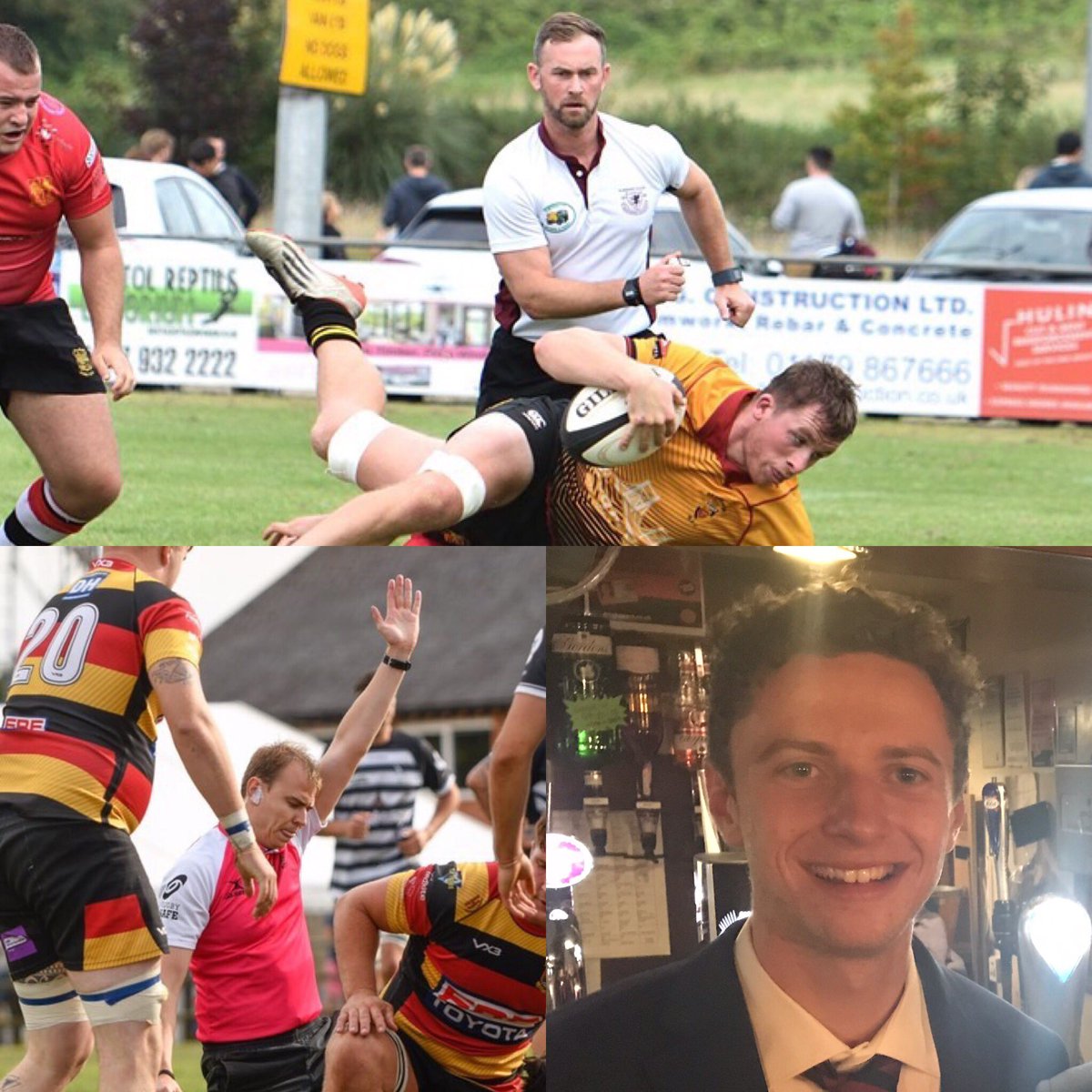 SomerRugbyRefs's tweet photo. We have 3 referees in action tomorrow with the RFU rose on their chest. The appointments are:
@DingsCrusaders v @cliftonrugby: @WookeyAdam 
@wsmrfc v @BRFCofficial: @lloyddavies84 
@OkehamptonRFC v @cambornerfc: @maxeweston 
#SRRS #SomersetonTour #RFURose #NationalPanel #SWGroup https://t.co/IgbAeEhBEX