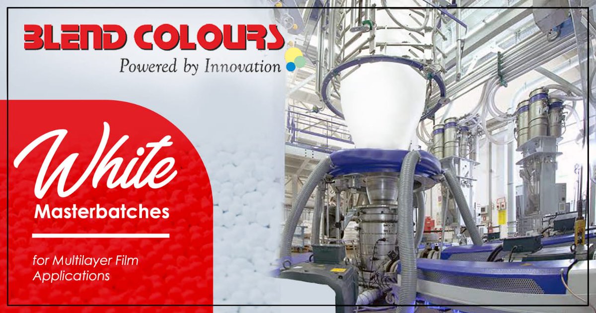 blend_conscious's tweet photo. White Masterbatches for Multi layer Film Application
#masterbaches #Blendcolour #blackmasterbatches #whitemasterbatches #plasticsindustry #plasticstomorrow #plasticsinfomart #indiaplast https://t.co/CIlATyU2Ut
