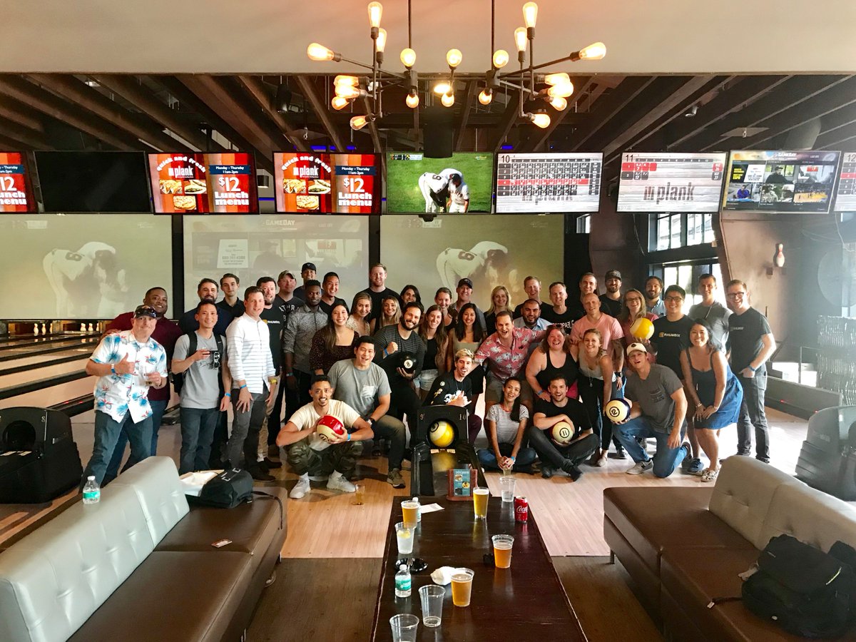 3rd Annual Rhumbix Company Offsite 🎳💯 
#teambuilding #startuplife #workersfirst