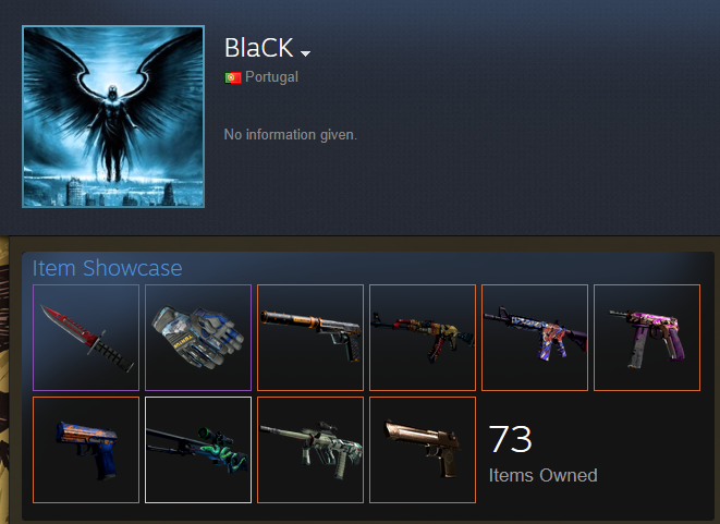 Boas pessoal estou a vender o meu inventário de CSGO interessados mandem PM plz. LET'S GO!!
steamcommunity.com/profiles/76561…