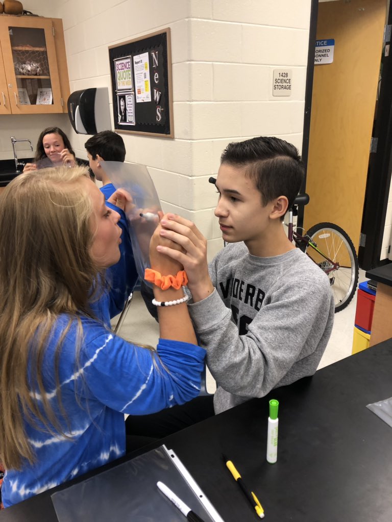 ETBoothSTEM's tweet photo. Learning about filters and facial recognition is so much fun! Thanks KSU for working with 8th grade STEM Exploratory students today. @ETBoothMS https://t.co/KFKUf0tg9O