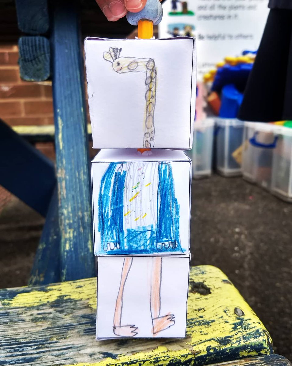 bobbinandtink's tweet photo. Happy #RoaldDahlDay2019 Loving the homework Tink was set. Once we'd printed out the nets &amp; worked out which boxes needed to be which way up, Tink created the rest herself. Wonder if you can spot the characters that are mixed up together... https://t.co/vuWPU7pL9A
