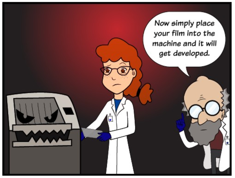 BioRadLifeSci's tweet photo. What could be scarier than Friday the 13th? Nasty chemical waste, expensive consumables and a narrow linear range!
https://t.co/e8PrN24dUt
#electrophoresis #sciencehumor #stem #phdlife #gradschool #academictwitter #proteomics #comic #westernblotting #ChemiDoc https://t.co/QzhwRqoS6x