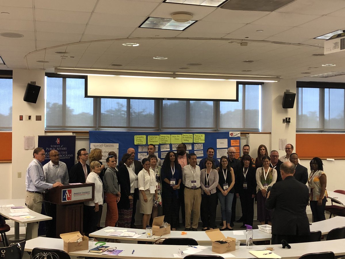 AUKeyPrograms's tweet photo. Such an engaged working lunch session (and a great group photo) with @DerryDeringer and Monica Murphy on “Building Consensus for Building Community!” #KeyPride2019 🏳️🌈 https://t.co/b6fsyNQ6Mv
