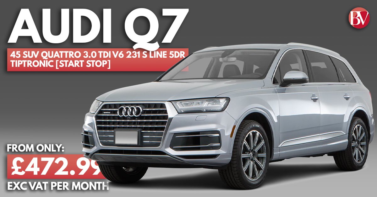bayvehicles's tweet photo. We have got brand new special offers available on select Audi models - check out this Q7 45 SUV quattro starting from only £472.99 + VAT/Month! 👉  https://t.co/7pFTtftHbG

(£567.59 incl VAT)

View the rest of our Audi range here 👉 https://t.co/NAUM6j7Q0E https://t.co/vxxzUSadY7